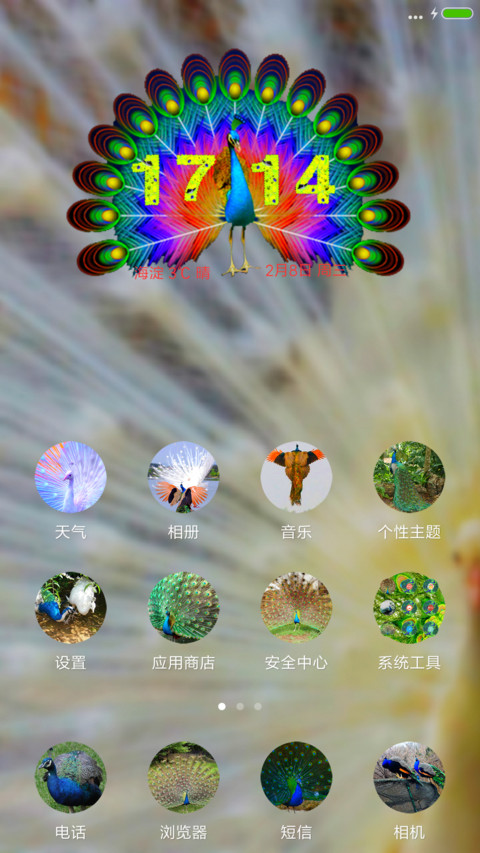 孔雀开屏 screenshot