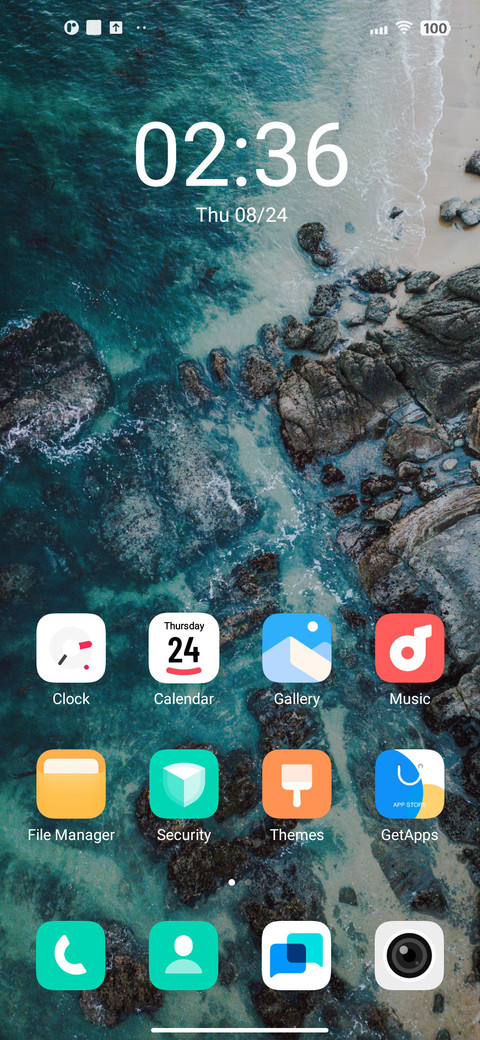 Orange UI screenshot
