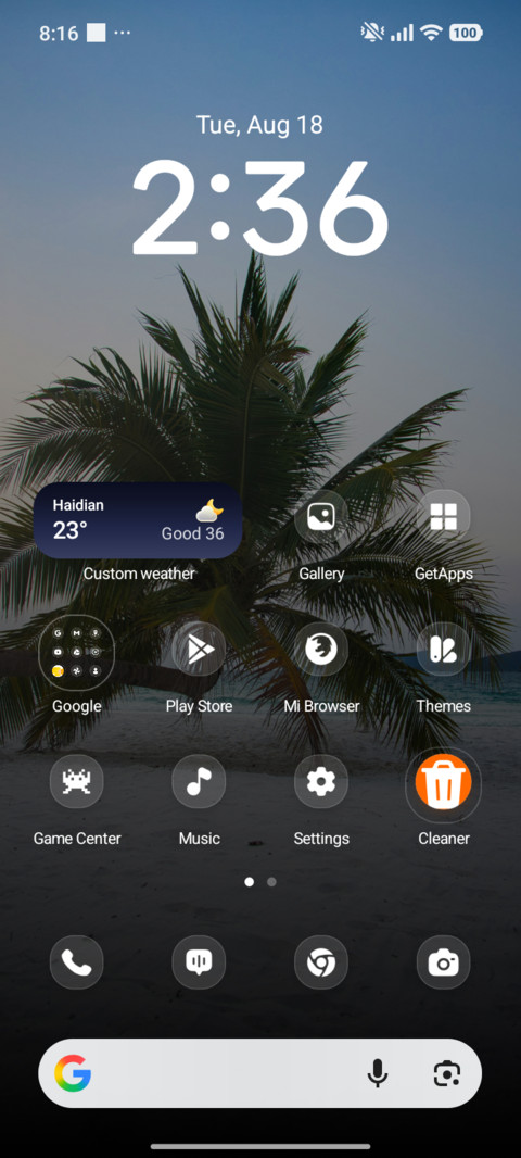 Twilight Palm screenshot