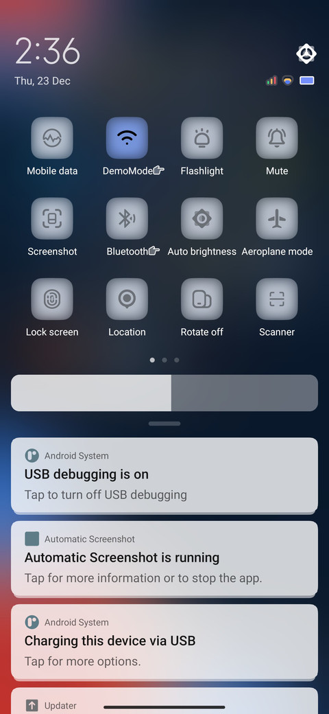 Darkness screenshot