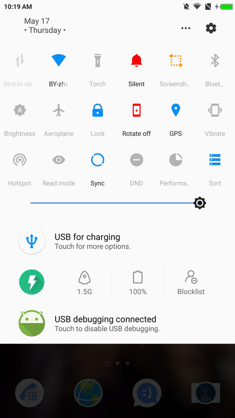 Xperia screenshot