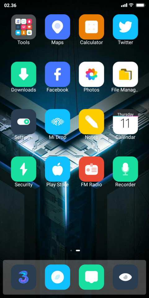 FantasyOS screenshot