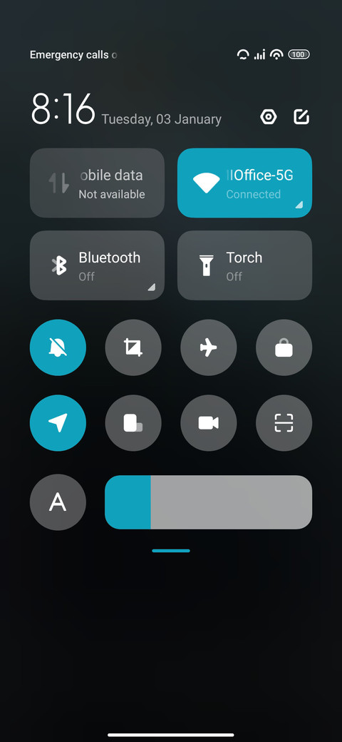 Elegant screenshot