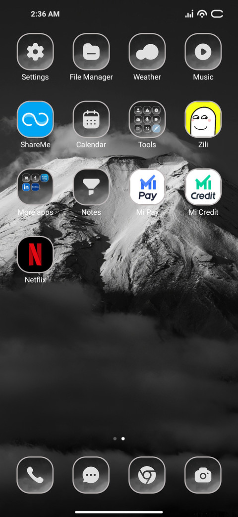 Mountain screenshot