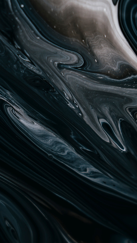 Black and white ink fluid screenshot