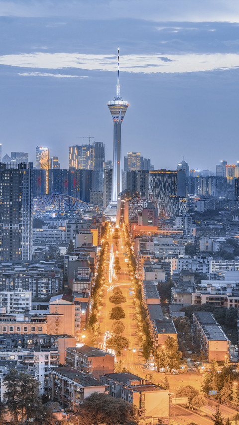 Television Tower in Night screenshot