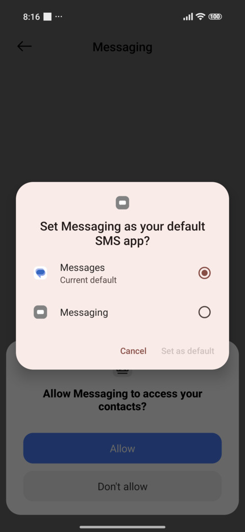 Red screenshot