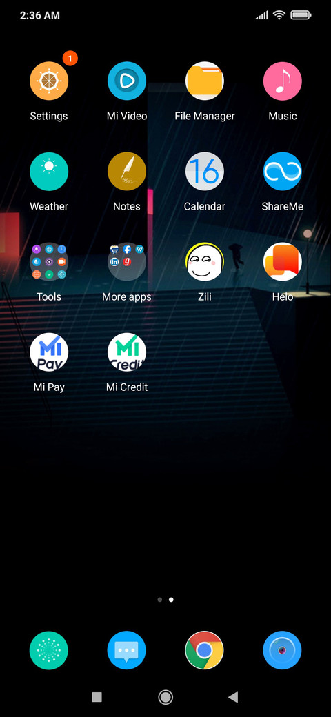 Rainy night999 screenshot