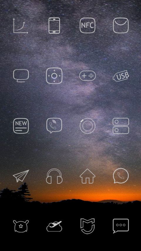 Navy blueblack screenshot