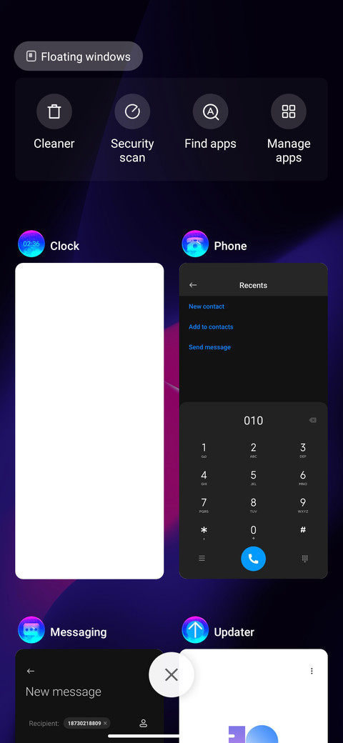 Purple Design screenshot