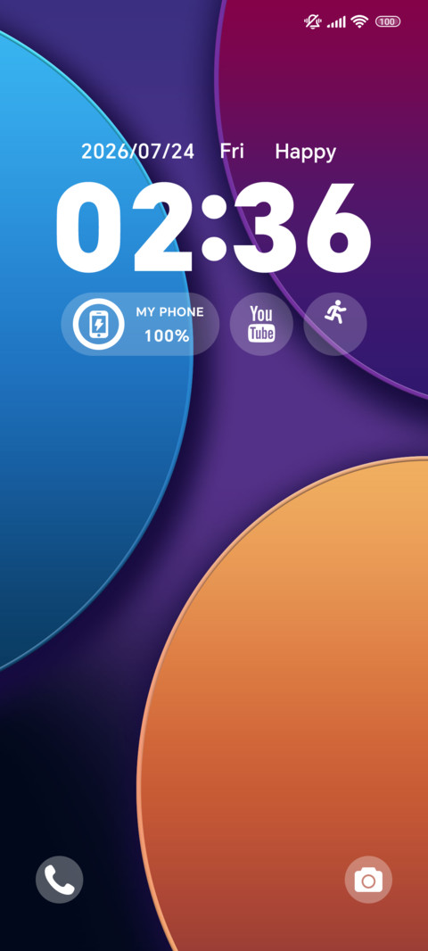 Blue Orange Purple screenshot