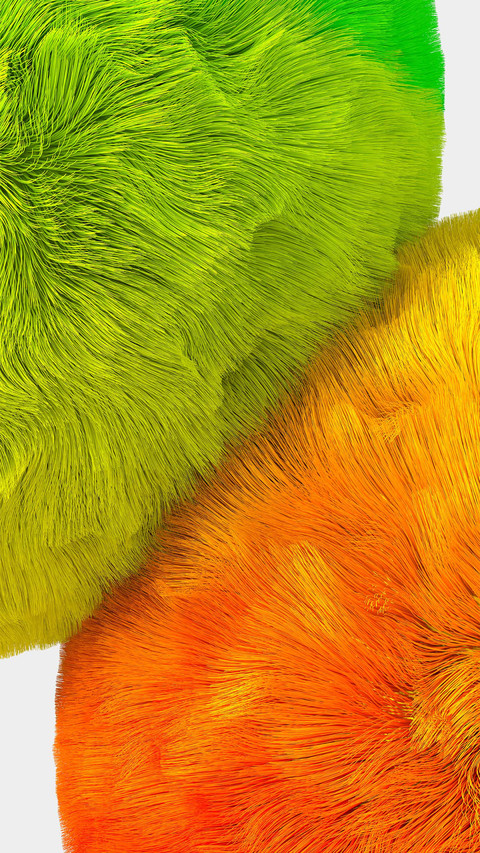 Twocolor hairball screenshot