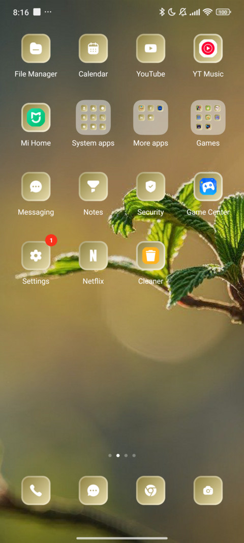Leaves screenshot
