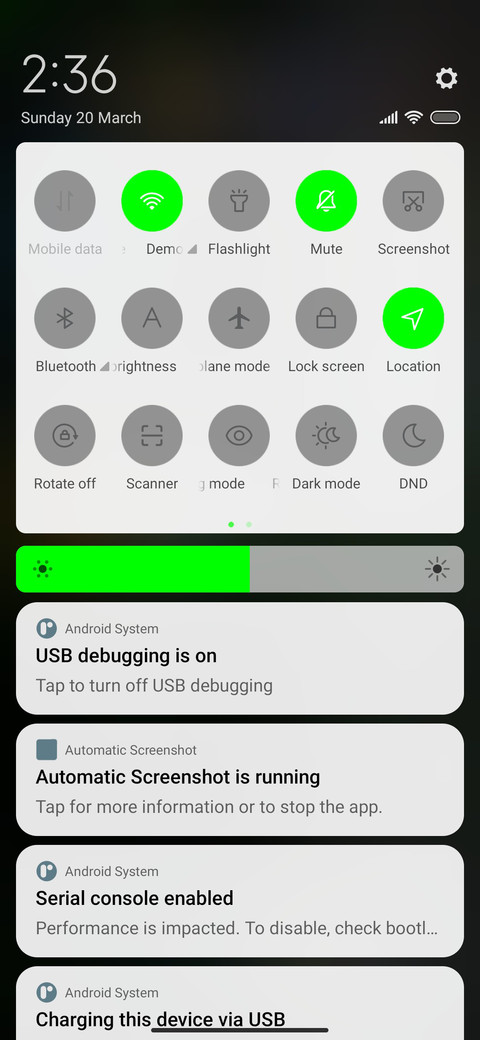 Greeny screenshot