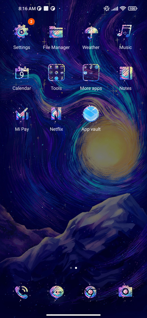 Starfall Night screenshot