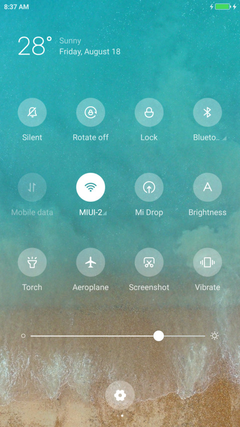 Simple iOS screenshot