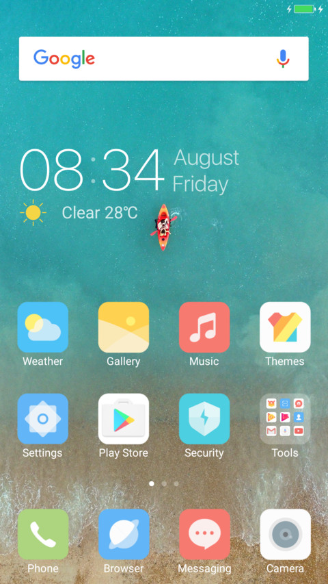 Simple iOS screenshot