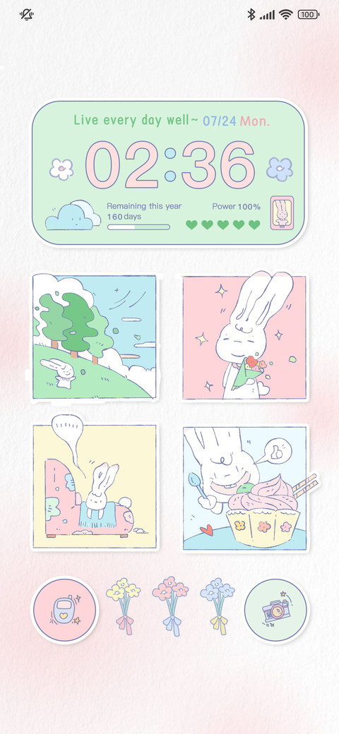 手账风女孩 screenshot