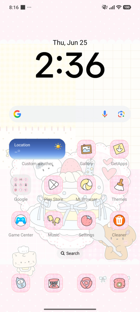 Sweet Sticker Cute screenshot