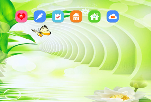绿竹白荷 screenshot