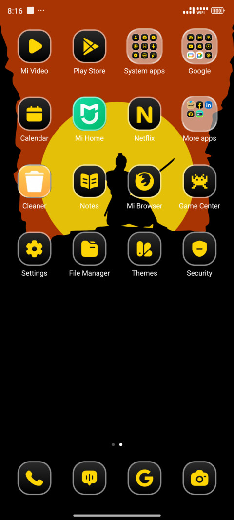Ninja Silhouette screenshot