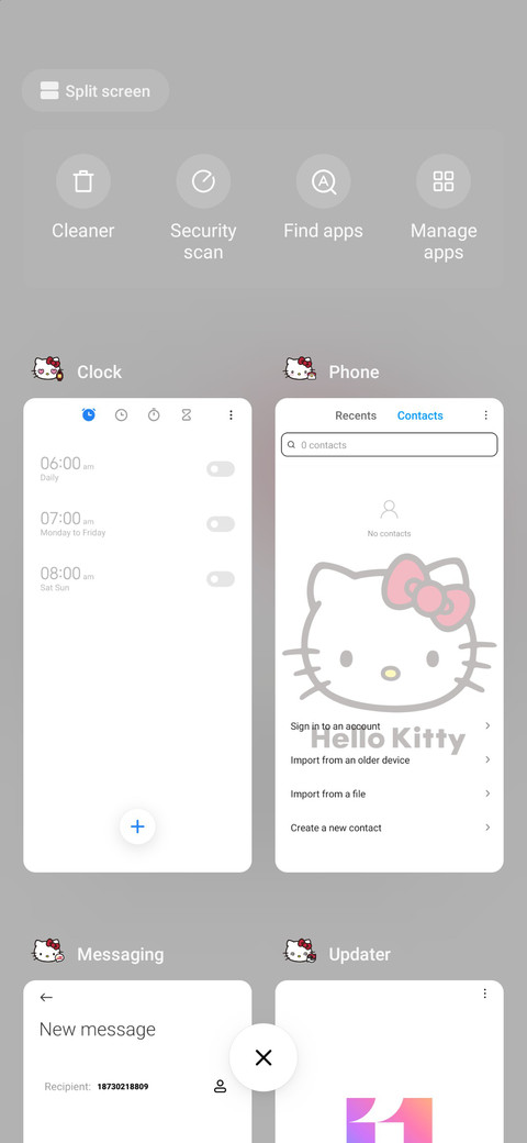 HelloKitty face screenshot