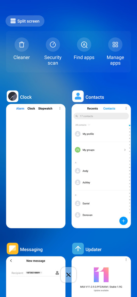 Mi mix Alfa screenshot