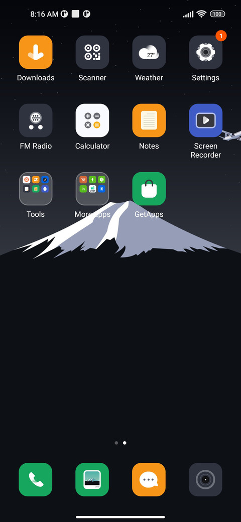 Snowy Peak screenshot