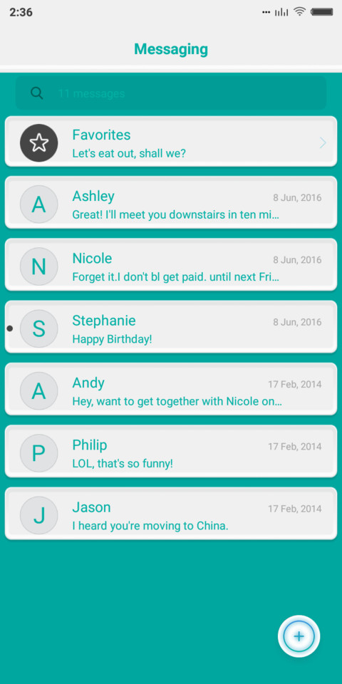 My Tosca screenshot