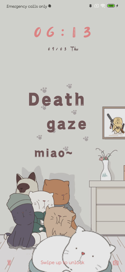 Death gaze cat screenshot