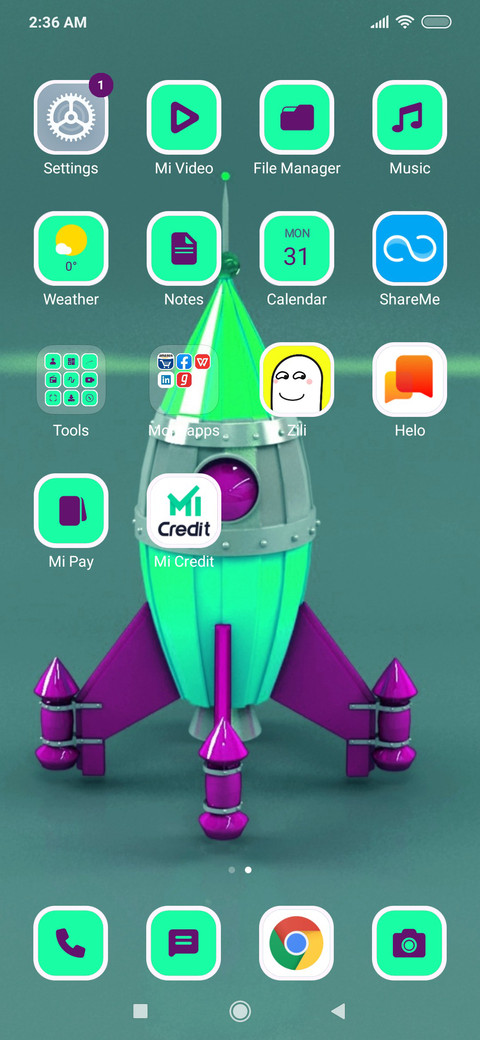 Toy Rocket_3MDS screenshot