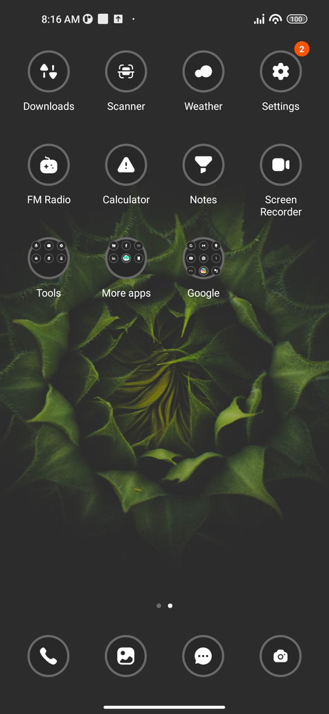 Dark Green screenshot