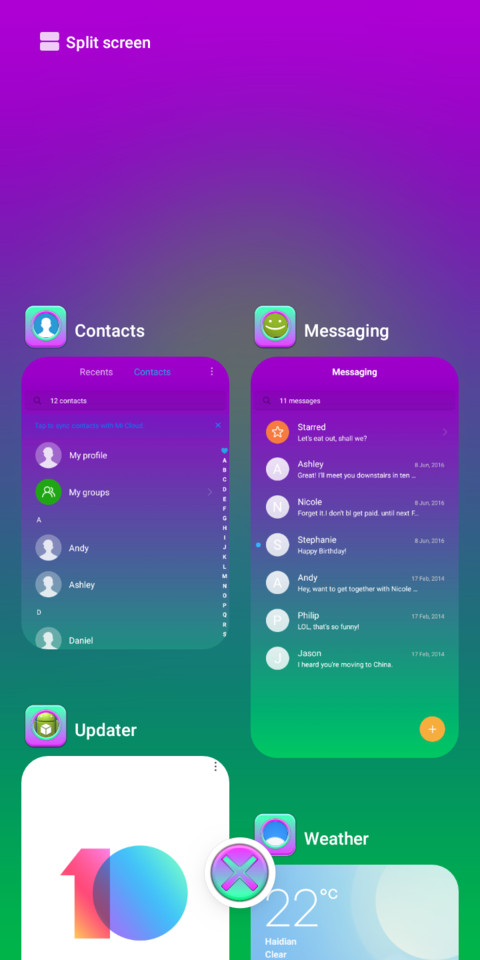 Feather screenshot