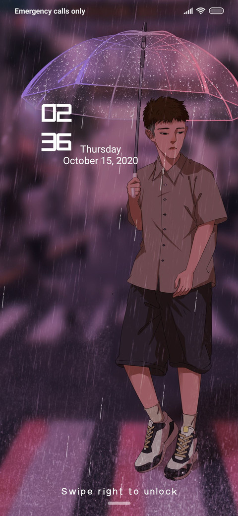 Boy In The Rain screenshot