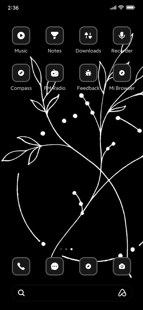 Minimal screenshot