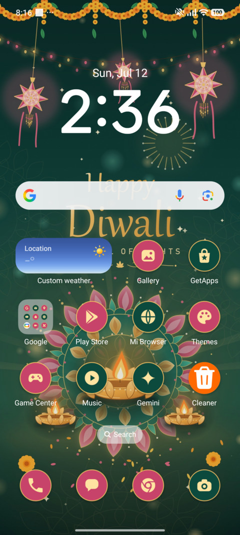 Diwali Emerald screenshot