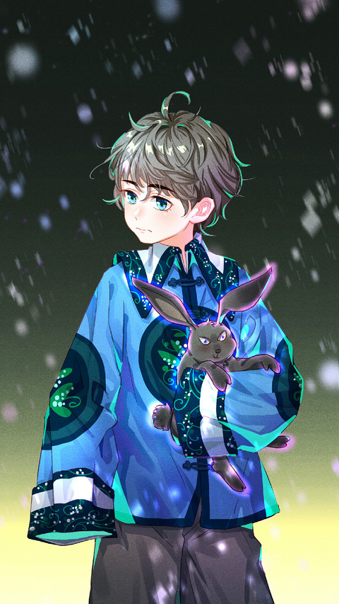 A Boy With A Rabbit screenshot