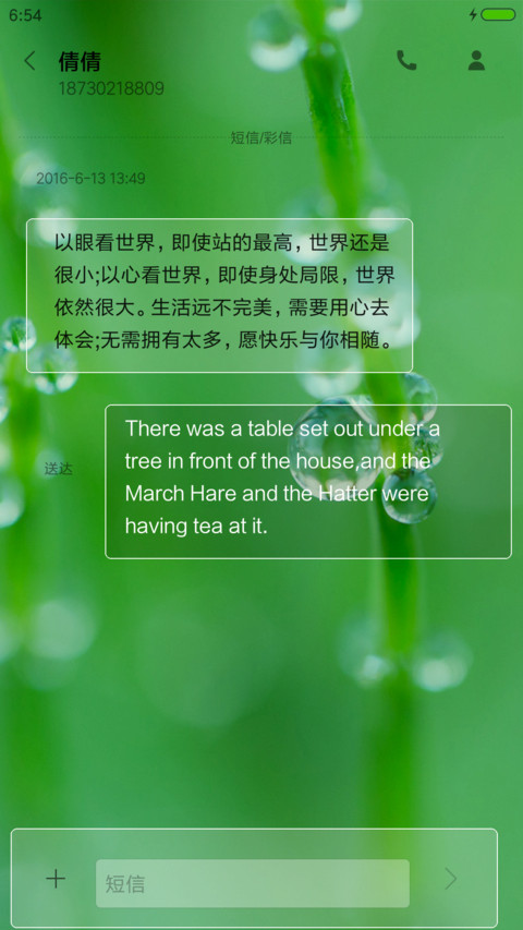 绿色 screenshot