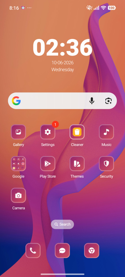 Curved Lines screenshot