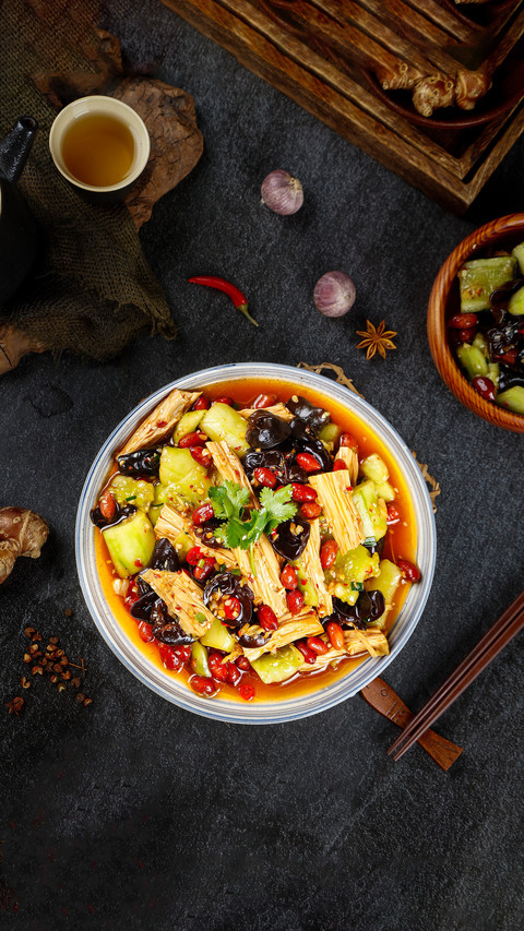 Refreshing summer cold dish screenshot
