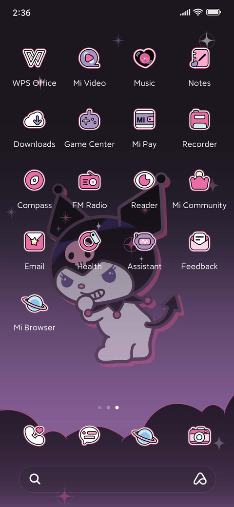 Kuromi Stickers screenshot
