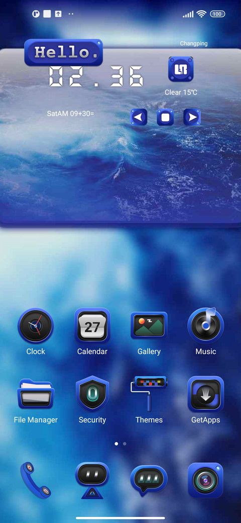 DVRK BLUE 3D screenshot