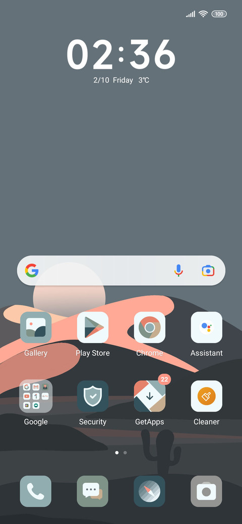 Landscape screenshot
