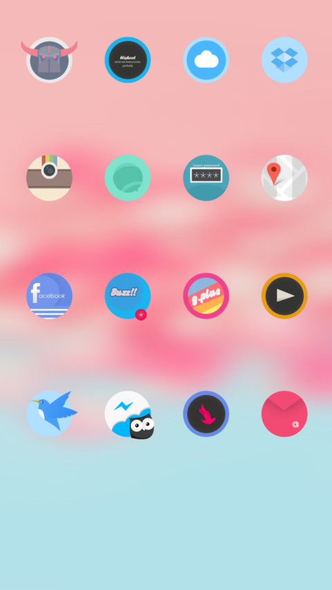aurora  pink   in design  screenshot