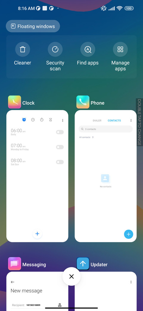 Personas screenshot