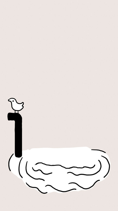 Black and white humor pool screenshot