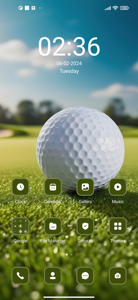 Golf ball screenshot