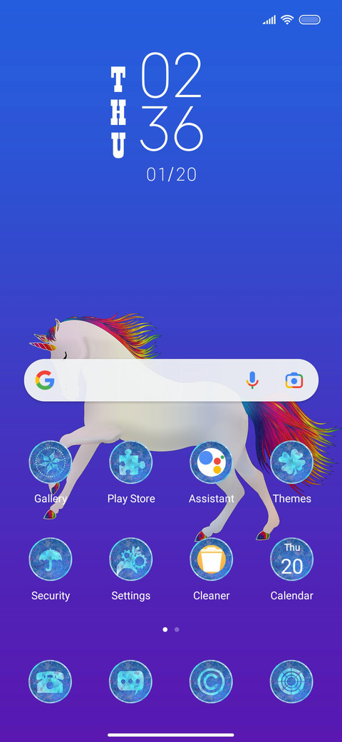 Unicorn screenshot