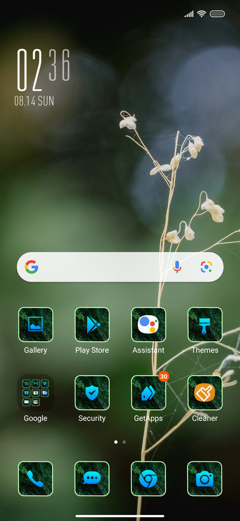Natural Click screenshot