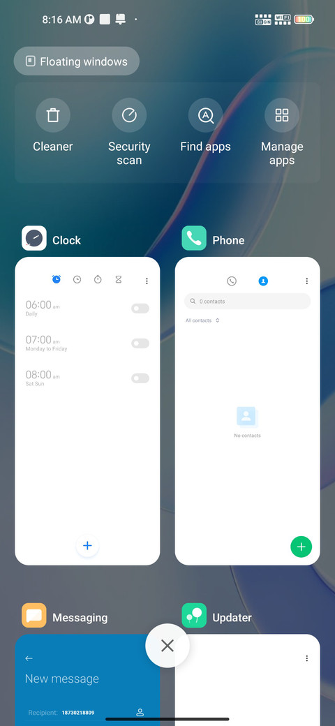 Original Bluev12 screenshot